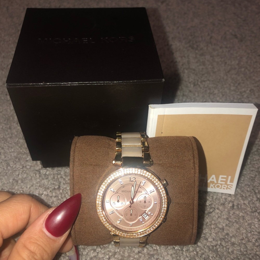 Michael Kors Rose Gold Watch